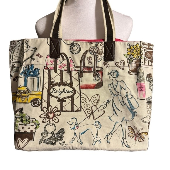 Brighton XL Canvas Tote Bag - Picture 1 of 6